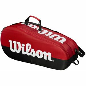 Wilson TEAM 2 COMP červená NS - Tenisová taška