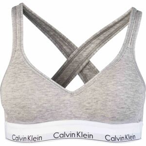 Calvin Klein BRALETTE LIFT Dámská podprsenka, šedá, velikost L