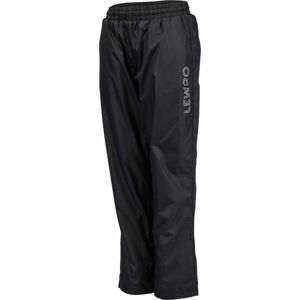 Lewro SURRI Dětské zateplené kalhoty, černá, velikost 128-134