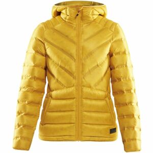 Craft LIGHTWEIGHT DOWN Dámská zimní bunda, žlutá, velikost L
