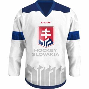 CCM FANDRES HOCKEY SLOVAKIA bílá 4XS - Dětský hokejový dres