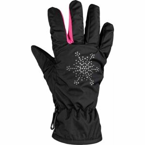 Lewro NEA Dívčí rukavice, černá, velikost 8-11