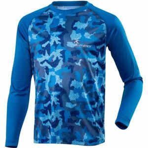 Klimatex ELISEO Dětské funkční běžecké triko se sublimačním potiskem, Modrá,Světle modrá, velikost 146