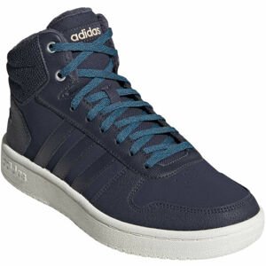 adidas HOOPS 2.0 MID Dámská volnočasová obuv, tmavě modrá, velikost 41 1/3