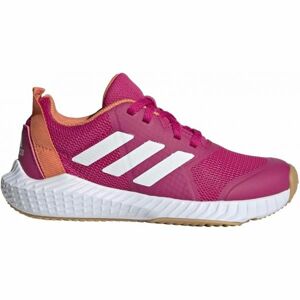 adidas FORTAGYM K Dětská sálová obuv, růžová, velikost 34