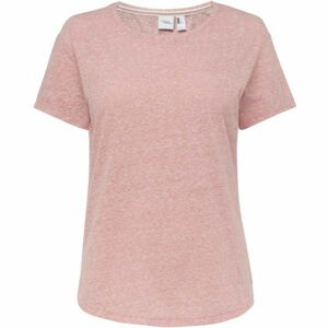 O'Neill LW ESSENTIAL T-SHIRT Dámské tričko, Růžová,Bílá, velikost XS