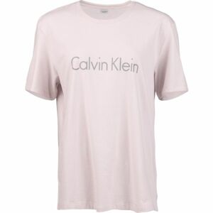 Calvin Klein S/S CREW NECK růžová XL - Dámské tričko