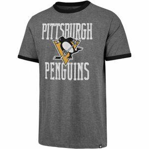 47 NHL PITTSBURGH PENGUINS BELRIDGE CAPITAL RINGER Pánské tričko, tmavě šedá, velikost M