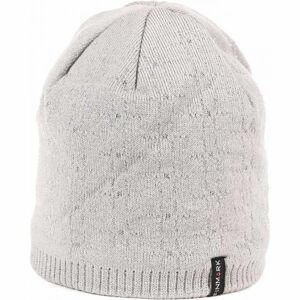 Finmark WINTER HAT Zimní pletená čepice, šedá, veľkosť UNI