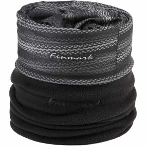 Finmark Multifunkční šátek Multifunkční šátek, Černá,Šedá, velikost UNI