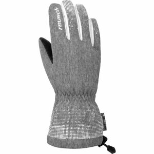 Reusch XAVIERA R-TEX XT Lyžařské rukavice, šedá, velikost 6.5