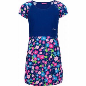 Lewro LASSI Dívčí šaty, modrá, veľkosť 128-134