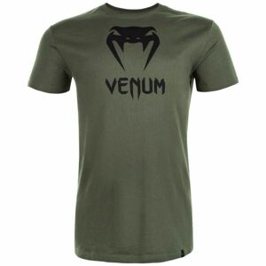 Venum CLASSIC T-SHIRT Pánské triko, tmavě zelená, velikost