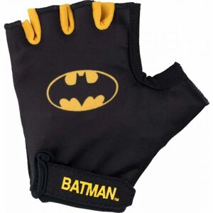Warner Bros BATMAN černá 10 - Dětské cyklistické rukavice