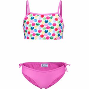 Lotto LYRA Dívčí dvoudílné plavky, růžová, velikost 128-134