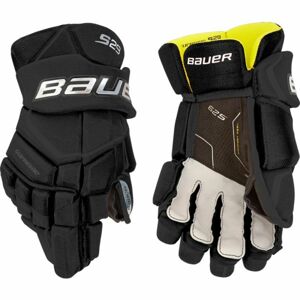 Bauer SUPREME S29 GLOVE SR Hokejové rukavice, černá, velikost 14