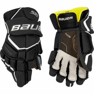 Bauer SUPREME S29 GLOVE JR Hokejové rukavice, černá, veľkosť 12
