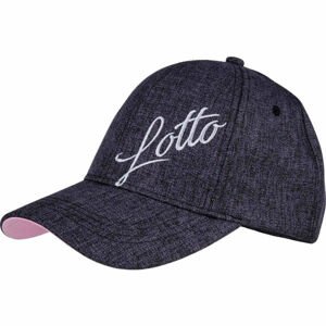 Lotto IVY Dívčí čepice s kšiltem, Tmavě šedá,Bílá, velikost 8-11