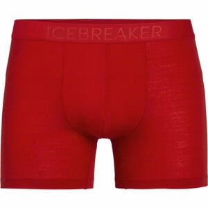 Icebreaker ANATOMICA COOL-LITE BOXERS M Pánské boxerky, Červená, velikost M