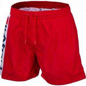 Fila HITOMI BEACH SHORTS červená M - Pánské šortky