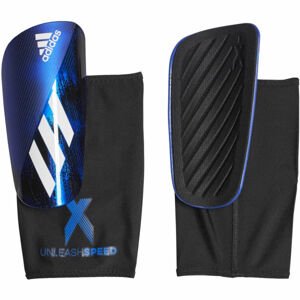 adidas X SG LEAGUE Pánské fotbalové chrániče holení, Modrá,Bílá, velikost XL