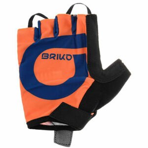 Briko GRANFONDO 5R0 oranžová XL - Cyklistické rukavice