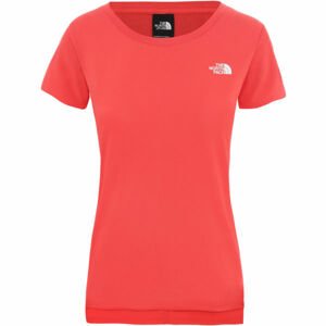 The North Face QUEST TEE Dámské tričko, Oranžová,Bílá, velikost