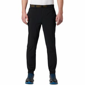 Columbia LODGE WOVEN JOGGER Pánské outdoorové kalhoty, černá, velikost M