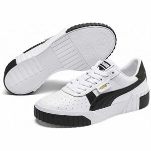 Puma CALI WN'S Dámská volnočasová obuv, Bílá,Černá, velikost 5