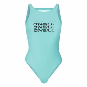 O'Neill PW NOOS LOGO BATHINGSUIT Tyrkysová 42 - Dámské jednodílné plavky