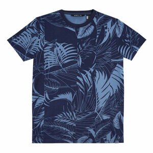 O'Neill LB ISAAC AOP T-SHIRT Chlapecké tričko, Tmavě modrá,Světle modrá, velikost 140