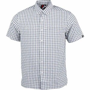 Northfinder ROBERTSON Pánska košile, Bílá,Modrá, velikost S