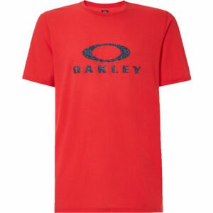 Oakley DOTS OAKLEY ELLIPSE SS TEE Pánské triko, červená, velikost L