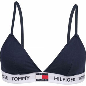 Tommy Hilfiger PADDED TRIANGLE BRA Dámská podprsenka, tmavě modrá, velikost XS