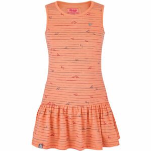Loap BARISA Dívčí šaty, oranžová, velikost 122-128