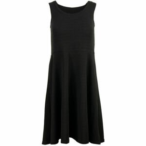 ALPINE PRO CALLIASA černá XL - Dámské šaty