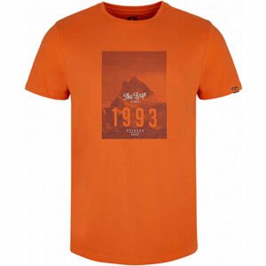 Loap ANILL Pánské triko, Oranžová,Černá, velikost S