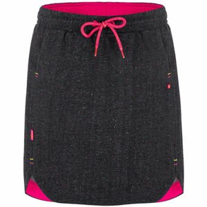 Loap EBEL Dámská sukně, Černá,Růžová, velikost M