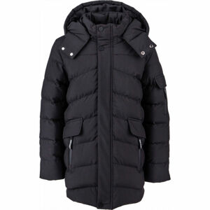 Lewro SAIFUL Chlapecký zimní kabát, černá, velikost 128-134