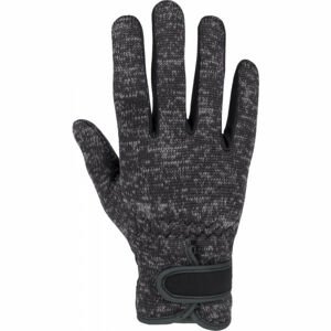 Willard KETS Dámské rukavice z pleteného fleecu, tmavě šedá, velikost XS/S