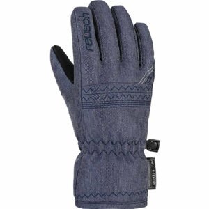 Reusch MARLENA R-TEX XT JUNIOR Dětské lyžařské rukavice, tmavě šedá, velikost 4.5