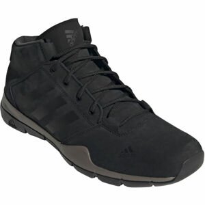 adidas ANZIT DLX MID Pánská vycházková obuv, černá, veľkosť 45 1/3