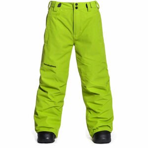 Horsefeathers REESE YOUTH Chlapecké lyžařské/snowboardové kalhoty, světle zelená, veľkosť M