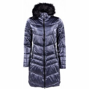 ALPINE PRO ZARAMA Dámský zimní kabát, tmavě modrá, velikost S