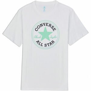 Converse CHUCK PATCH TEE Pánské triko, Bílá, velikost S