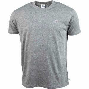 Russell Athletic CREWNECK TEE SHIRT šedá S - Pánské tričko