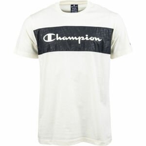 Champion SHORT SLEEVE TOP Pánské tričko, Bílá,Černá, velikost