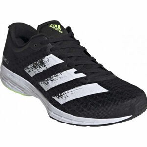 adidas ADIZERO RC 2 Pánská běžecká obuv, Černá,Bílá, velikost 11