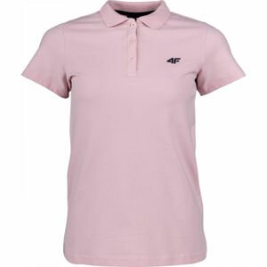 4F WOMEN´S T-SHIRT růžová M - Dámské polo tričko