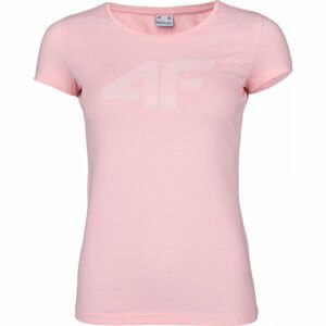 4F WOMEN´S T-SHIRT Růžová M - Dámské tričko